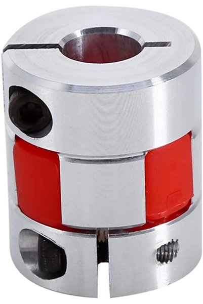 GENERAL 8mm x 10mm Plum Flexible Shaft Coupling CNC Stepper Motor Encoder Cou...