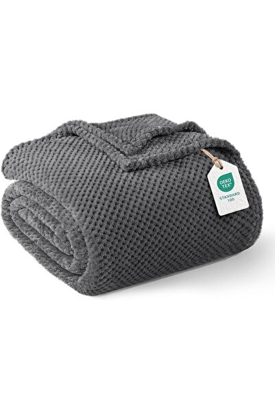 GENERAL Exclusiveo Mezcla Wool Queen Size Bed Blanket, Super Soft and Warm Bl...