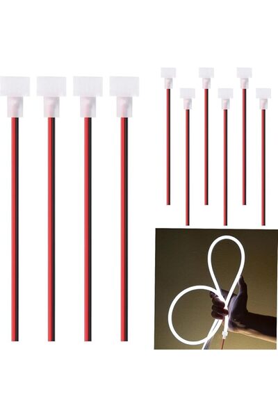 TERRIFI موصلات LED لشرائط الإضاءة ثنائية السن، موصلات سريعة التوصيل بدون لحام...