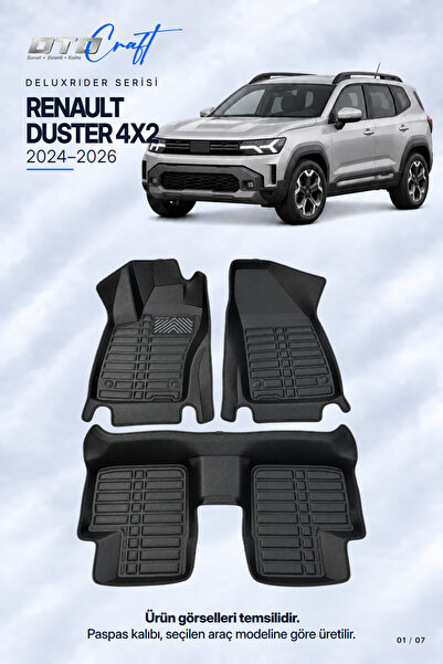 OTOCRAFT Renault Duster 4x2 (2024-2026) Araca Özel DeluxRider Lüks Havuzlu Pa...