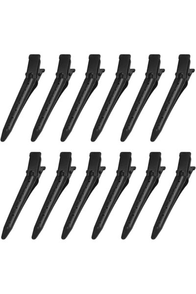 GENERAL 24 Pcs Duck Billed Clips, 2.7 Inches Rustproof Metal Alligator Curl C...