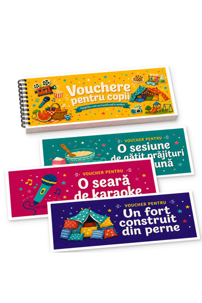 Legendary Gifts Set 50 de vouchere pentru copii
