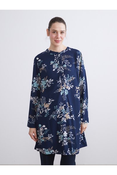 LC Waikiki Timeless Clothing & Timeless Choices Women's Embroidered Tunic wit...