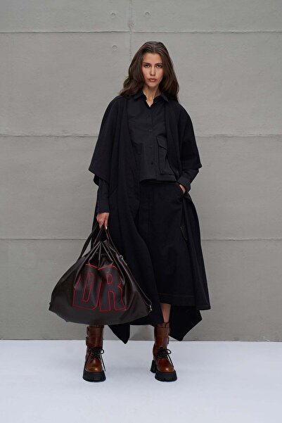 #vdr viadellerose Black Oversize Cardigan 18047