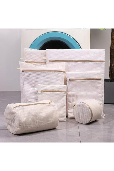 Yelajoy 7PCS Washing Machine Special Laundry Bag, Special for Underwear and B...