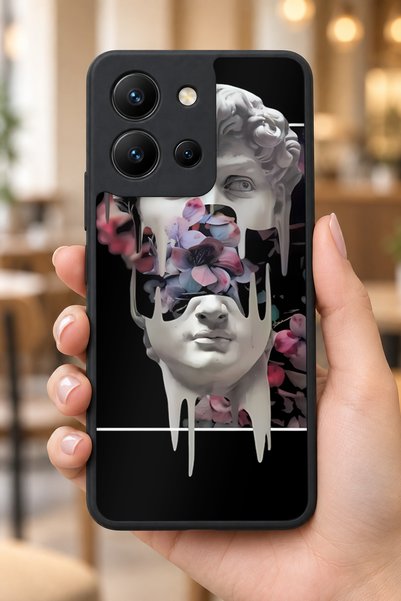 BGAKSESUAR حافظة مقاومة للصدمات متوافقة مع Vivo Y36 مع نمط EriyenHeykel لحماي...