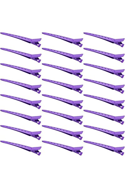 Bantoye 24 Packs Duck Bill Clips, 3.35 Inches Rustproof Metal Alligator Curl ...