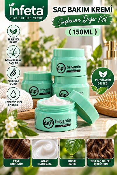 İnfeta 150 ml Hair Briantini Professional Glossy Look and Hair Styling