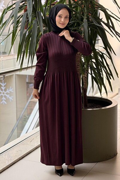 MISS DALIDA Missdalida Thick Ribbed Knitwear Dress