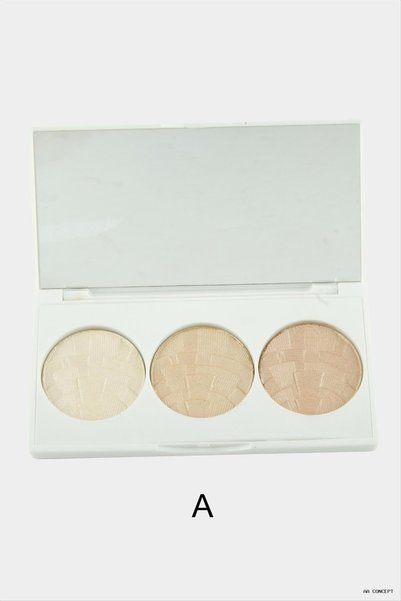 ZERO LAND CONCEPTA 3-Piece Highlighter Palette (212616) Set 1