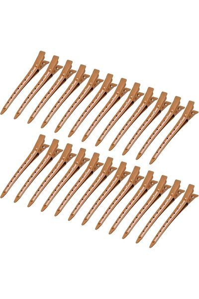 Bantoye 24 Packs Duck Bill Clips, 3.35 Inches Rustproof Metal Alligator Curl ...