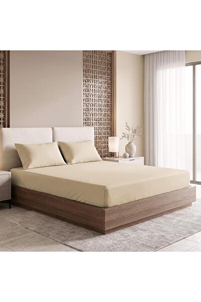 Master Home Textile MASTER Bedding Cotton Fitted Sheet Set, Fits 120 x 200 cm...