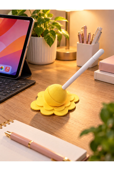 Generic Brand Lollipop Design Tablet Pen Stand – Desktop Pen Holder