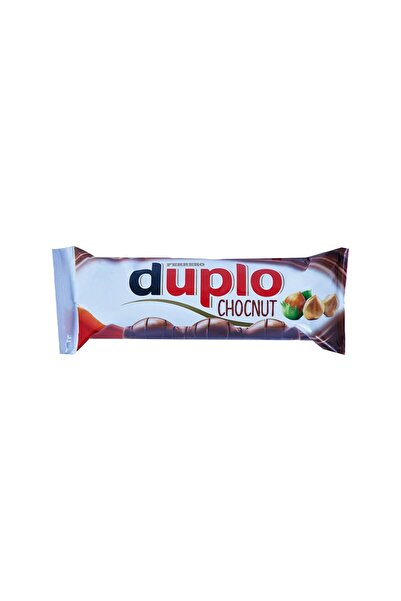 Duplo FERRERO Chocnut Çikolata 26 G - Sütlü Çikolata Kaplamalı Bütün Fındıklı...