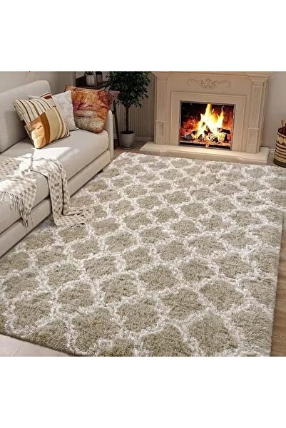 Vinnatsu High Pile Fluffy Shaggy Area Rug Extra Soft Moroccan Carpet, Plush D...