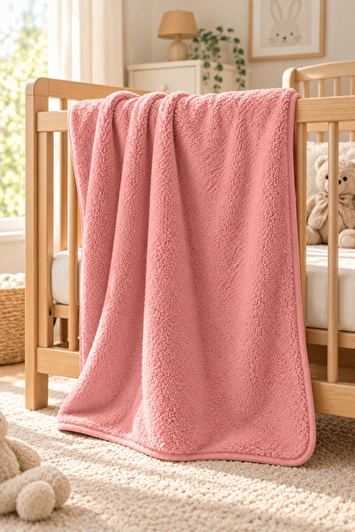 Senpai Wellsoft Baby Kids Blanket 100X150Cm Double Sided Swaddle Stroller Cov...