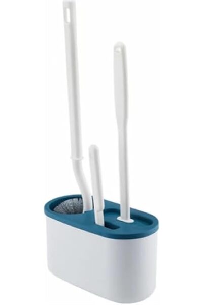 GENERAL Toilet brush and suit with ventilation frame, 1 S-shaped toilet brush...