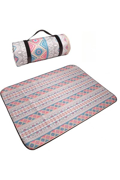 POSICHE Beach Blanket Extra Large Sand Proof Waterproof Picnic Mat for Campin...