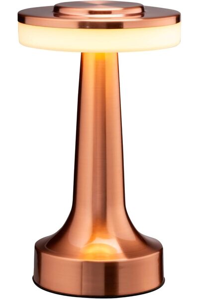 O'Bright مصباح طاولة LED محمول مع مستشعر لمس، 3 مستويات سطوع، بطارية قابلة لإ...