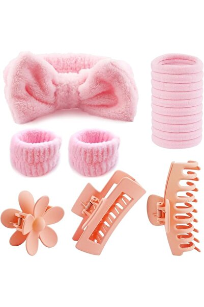 Yelajoy 16 Pcs Skincare Headband Set,Set for Face Washing Spa and Makeup,Incl...