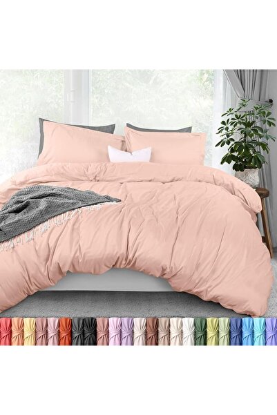 Utopia Bedding طقم غطاء لحاف كوين - 3 قطع مع 2 غطاء وسادة - من الميكروفايبر ا...