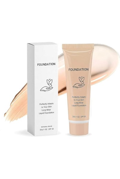 SWIUKPHE Korean Foundation, Color Changing Foundation for Mature Skin, Flawle...