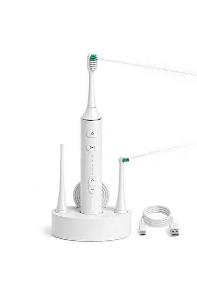 OEM Periuta Electrica Sonica 3 in 1 cu Irigator Bucal, Jet de Apa Integrat in...