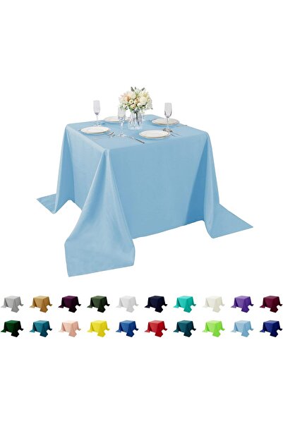 Generic Cupuamon Square Tablecloth 90x90 inch Washable Polyester Fabric Table...
