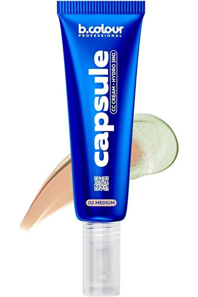 7DAYS B.Colour Pro Capsule Hydrating Cc Cream 3In1 / 02 Medium, 35 Ml