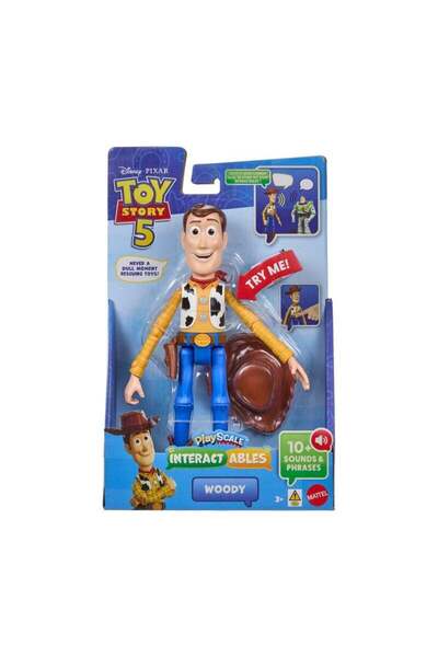 MJGN Disney Pixar Toy Story 5 PlayScale Interactables Woody Action Figure (23...