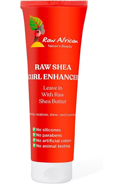 RAW AFRICAN |   معزز تجعيد الشعر من زبدة الشيا الخام |   كريم يترك على البشرة...