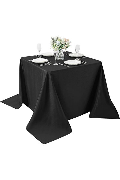 Generic Cupuamon Square Tablecloth 90x90 inch Washable Polyester Fabric Table...