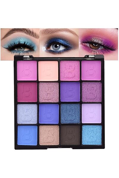X SPRING Eyeshadow Palette, 16 Colors Matte Glitter Eyeshadow, Long Lasting W...