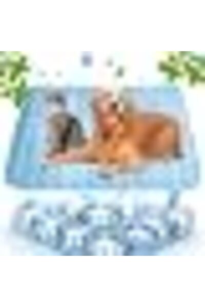 Generic Azonee Self-Cooling Dog Mat, Portable Washable Ice Silk Cooling Pad f...