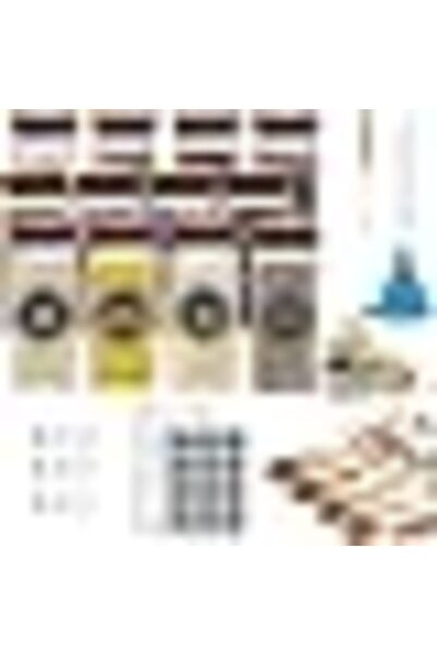 Generic Spice Jars- Glass Spice Jars with Shaker Lids - 4 Oz Square Spice Con...