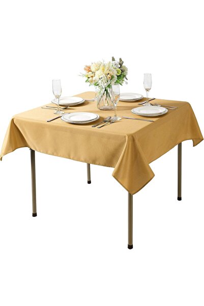 Generic Cupuamon Square Tablecloth 90x90 inch Washable Polyester Fabric Table...
