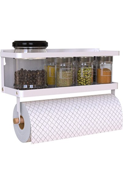 Generic Magnetic Spice Rack Organizer Single Tier Refrigerator Spice Storage ...