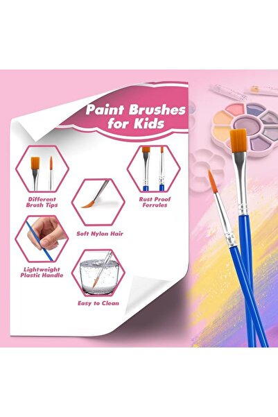 Generic Classroom Acrylic Watercolor Canvas Face Painting Touch Up