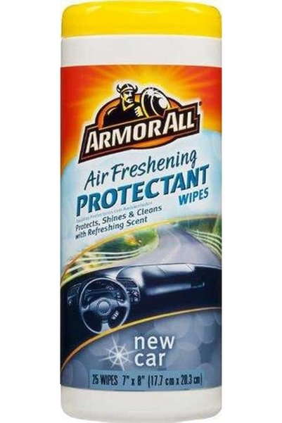 Armor ALL مناديل حماية أصلية، 25 قطعة، 7 × 8 بوصة - تنظف وتلمع وتحمي من الأشع...