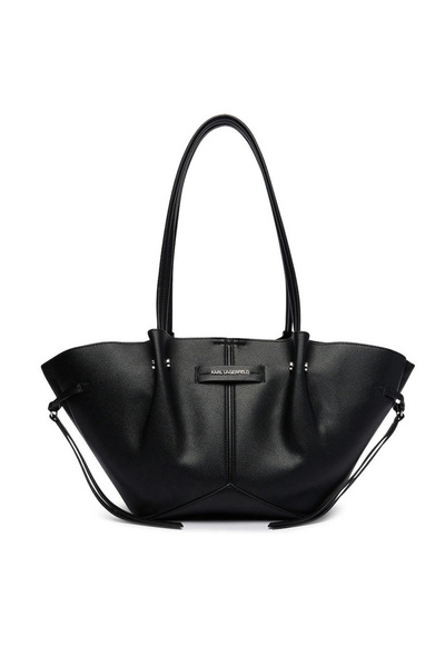 Karl Lagerfeld Γυναικεία K/Pierced Sm Tote Τσάντα Μαύρη B4W30329-1AV Black