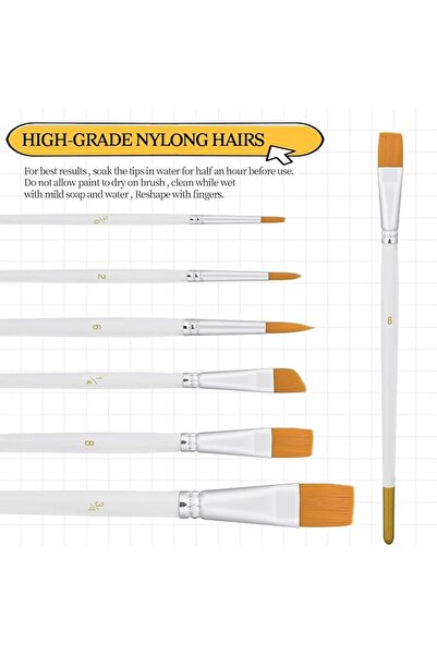 Generic Food Safe Cake Decorating Brushes for Dusting Edible Glitter Edible C...