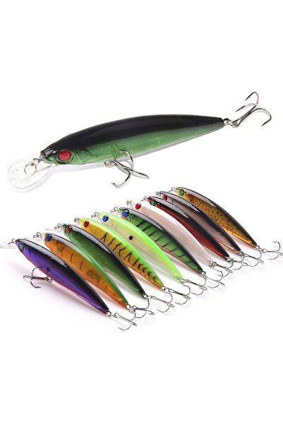 Shaddock Fishing مجموعة طعوم صيد سمك القاروص، طعوم مينو، كرانكبيت، في آي بي، ...