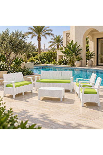 Top Plastic طقم راتان2 PF529 - 7 مقاعد