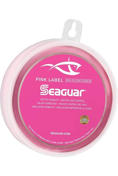 seaguar Pink Label 100% Fluorocarbon Leader 25yd 25lb