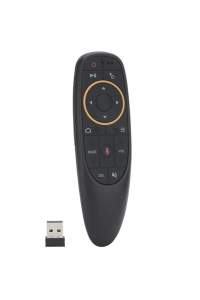 Hubrendy SH G10 Android-windows-linux-tv Box-mac Os Uyumlu 2.4 Ghz Ses Komutlu Wireless Air Mouse Uz