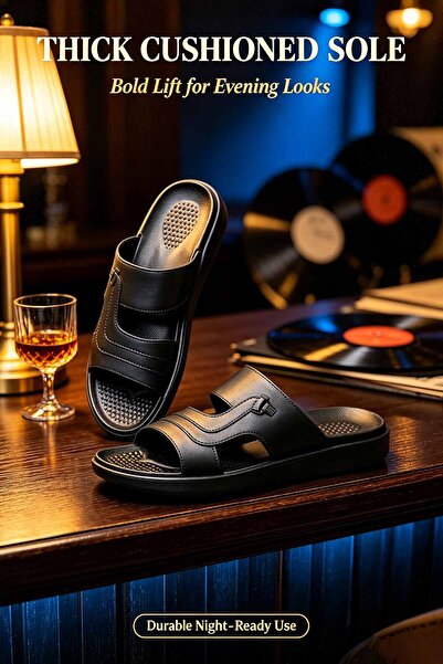 Al-Riyadh Foot Studio Casual Evening Sliders Durable Synthetic Material
