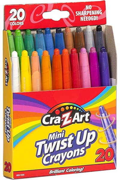 Generic Cra-Z-Art Mini Twist Up Crayons، 20 عدد (10253)