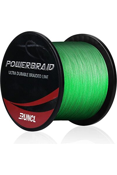 RUNCL خيط صيد PowerBraid بـ 4/8/9 جدائل، خيط صيد مضفر 300/500/1000 ياردة - نس...