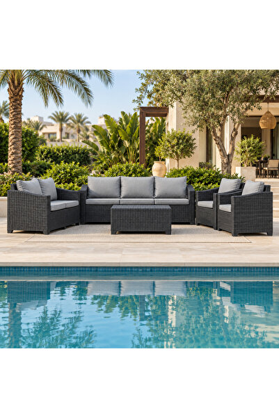 Top Plastic طقم GRAND2 PF536 - 7 مقاعد