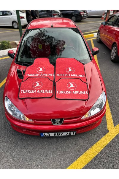 KARA TÜRKİŞH AİRLİNES Dekor Paspas